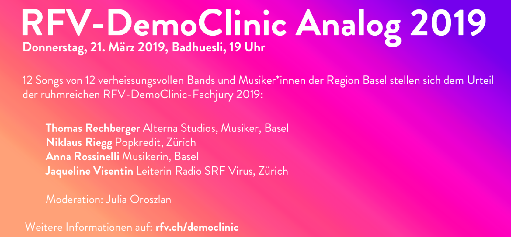 RFV-Democlinic Analog 2019 Banner klein
